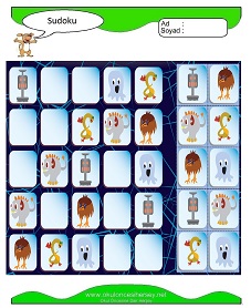 Sudoku Çocuk Bulmacaları